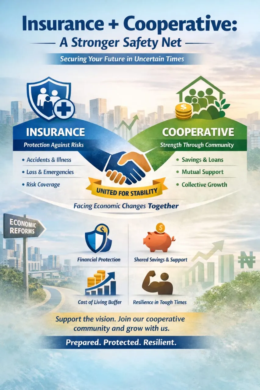 Heritage Trust micro financial ecosystem poster